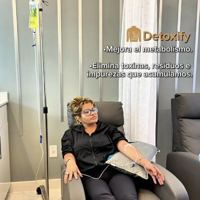 Detoxify Drip en Texas | Suero para Eliminar Toxinas y Revitalizar