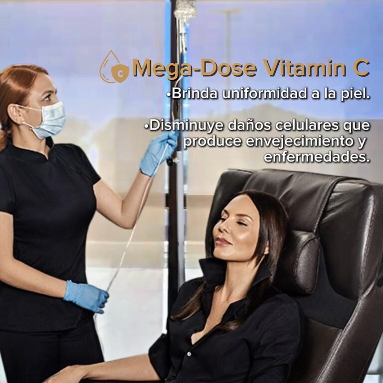Mega Dosis de Vitamina C en Texas | Refuerza tu Inmunidad