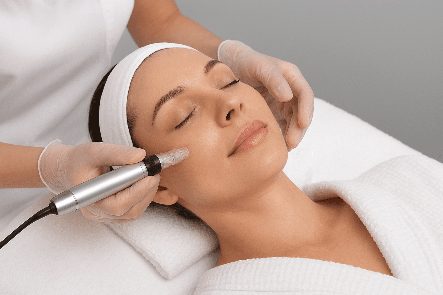 Tratamiento de microagujas con Glow de Salmón en Houston y Sugar Land para rejuvenecimiento facial